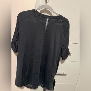 Lululemon Athletica Black Crew Neck Tee